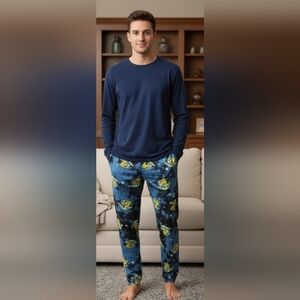 Star Wars 2XL Baby Yoda Sleep Lounge Pants New